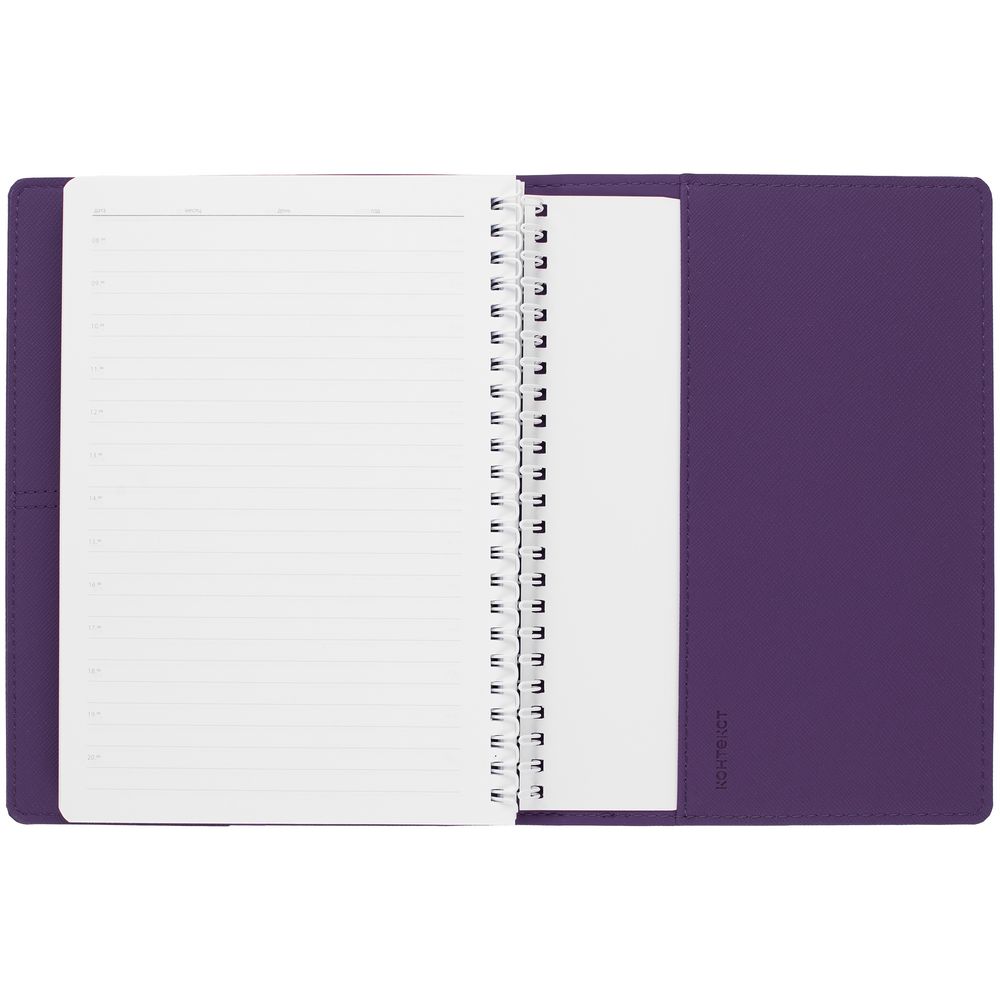 Ежедневник Spring Touch, недатированный, фиолетовый — изображение 6