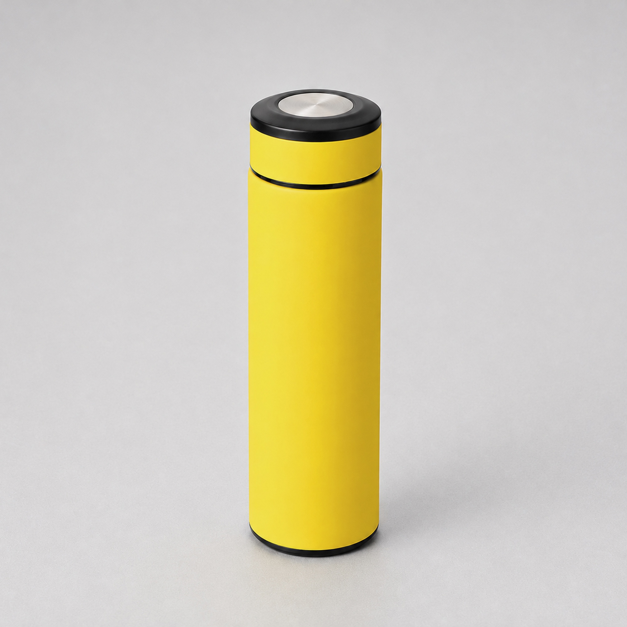 Вакуумный термос Vacuum Flask C1, soft touch, 420мл, желтый