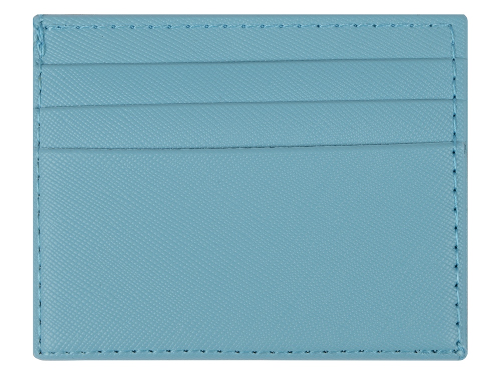 Чехол для карточек и купюр Weekend из ПВХ, голубой — изображение 5