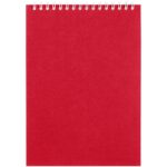 Блокнот Dali в клетку, красный