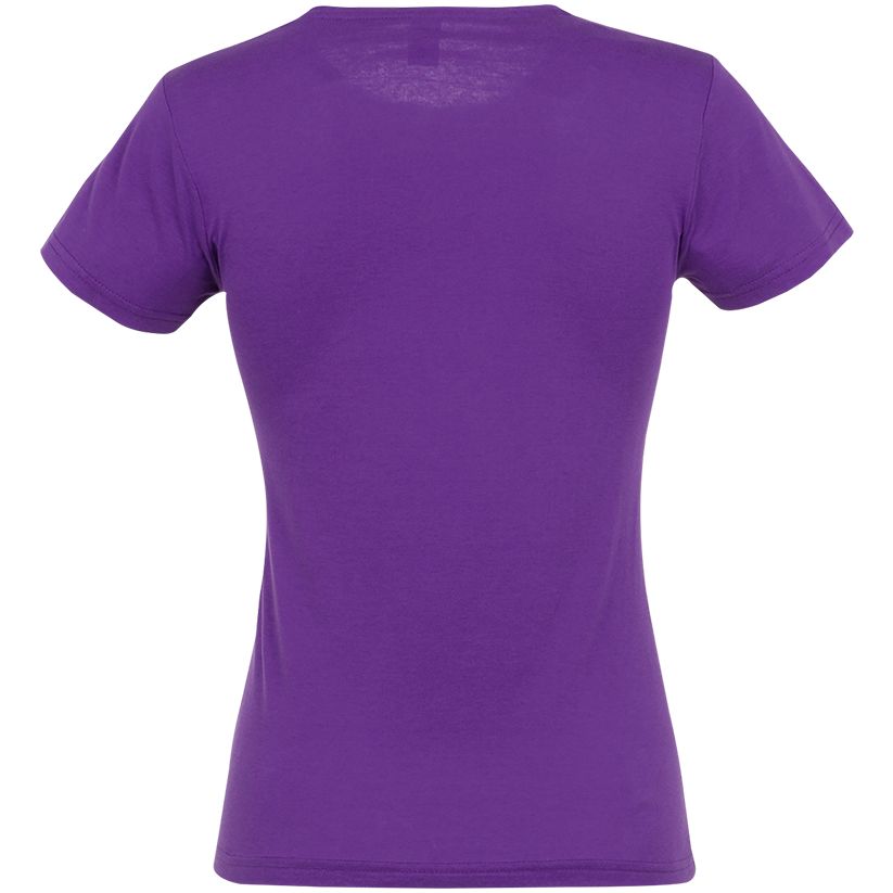 Футболка женская Miss 150, темно-фиолетовая — изображение 2