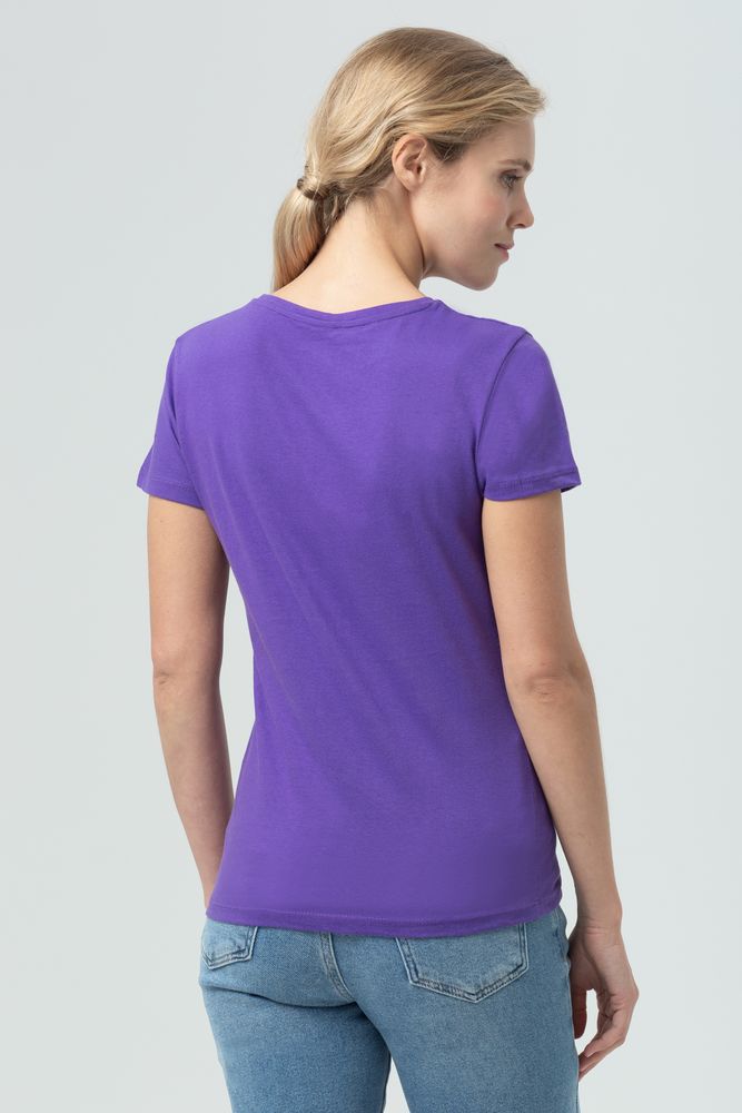 Футболка женская Miss 150, темно-фиолетовая — изображение 6