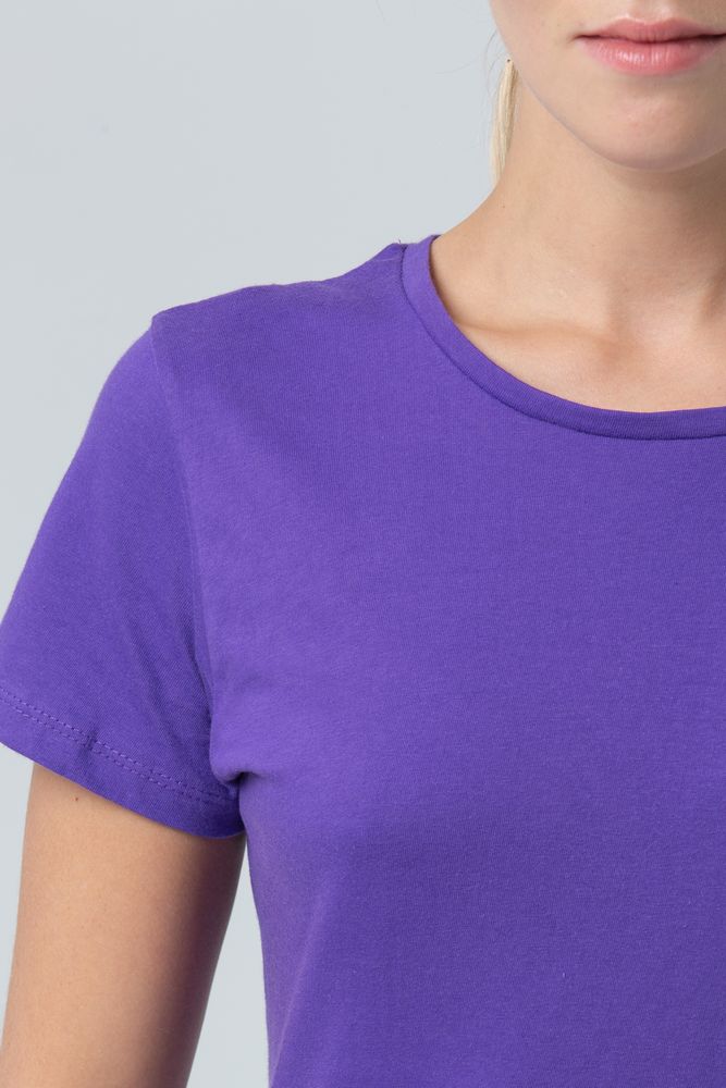 Футболка женская Miss 150, темно-фиолетовая — изображение 7