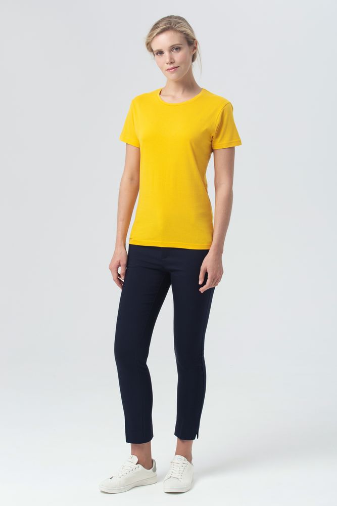 Футболка женская Miss 150, желтая — изображение 8