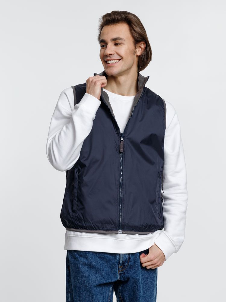 Жилет двусторонний Winner, темно-синий — изображение 7