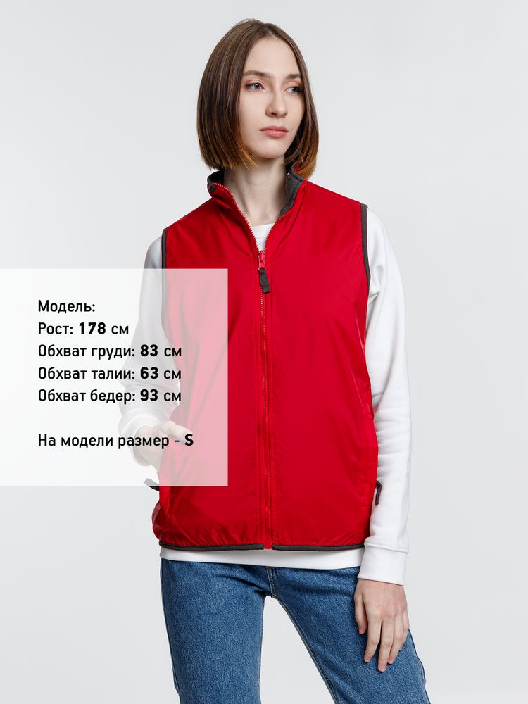 Жилет двусторонний Winner, красный — изображение 11