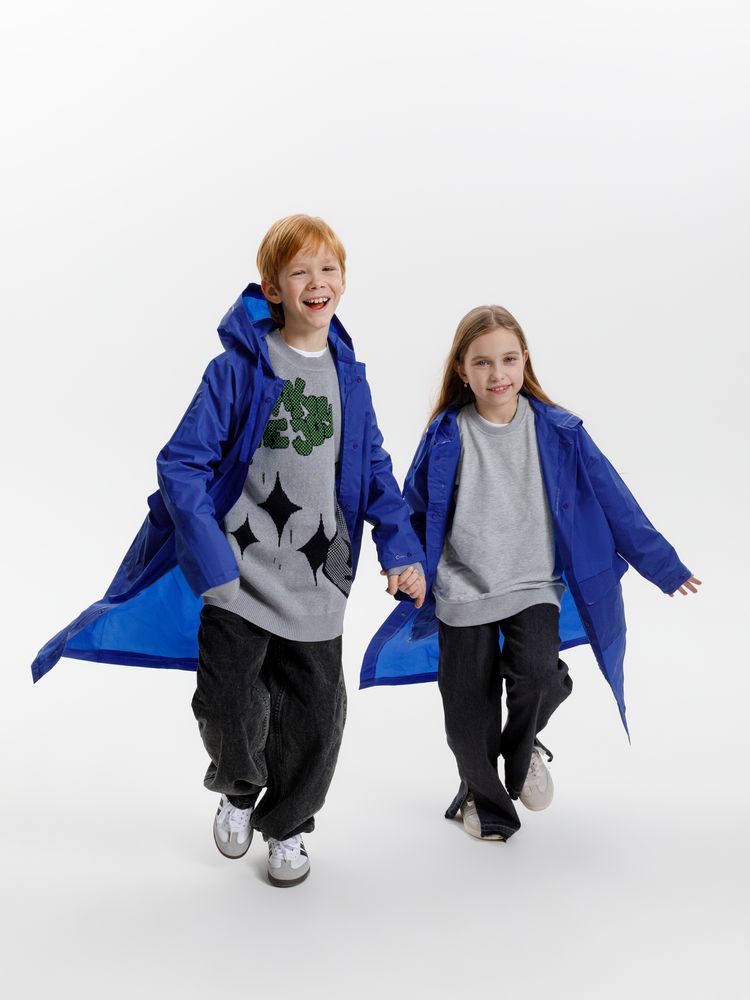 Дождевик детский RainDrop Kids, ярко-синий — изображение 17