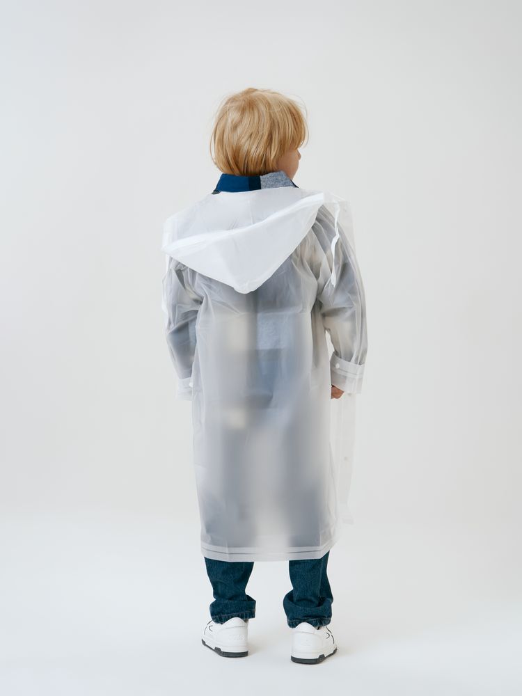 Дождевик детский RainDrop Kids, белый — изображение 12