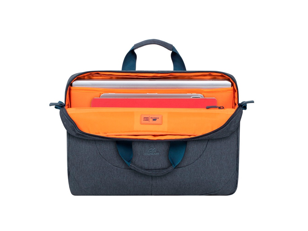 RIVACASE 7731 dark grey сумка для ноутбука 15.6 /6 — изображение 6