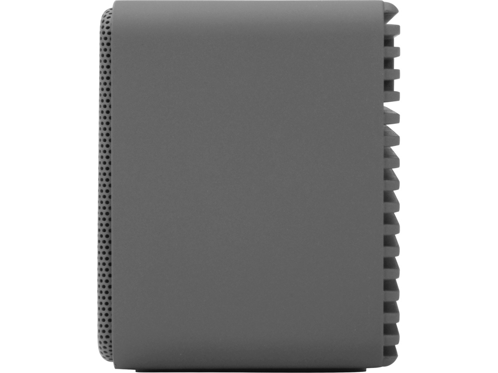 Портативная колонка Bar со стереодинамиками soft touch, серый — изображение 5