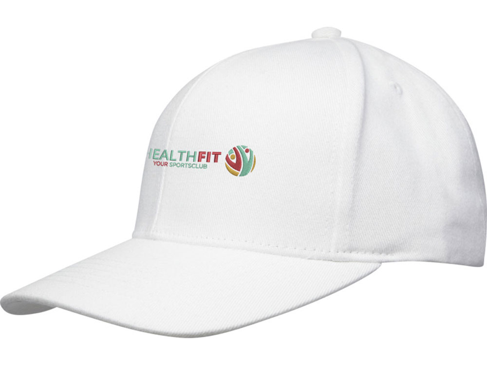 Opal с 6 панелями Aware™ кепка из переработанных материалов - Белый — изображение 6