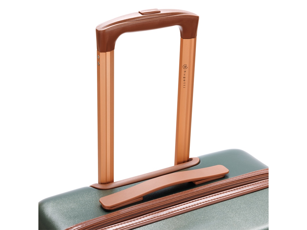 Чемодан BUGATTI Amelia, зеленый, поликарбонат / АБС-пластик, 42х24х67 см, 55 л — изображение 6