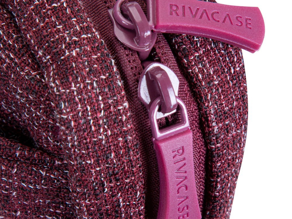 RIVACASE 7921 burgundy red сумка для ноутбука 14 — изображение 12