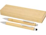 Oblys набор из бамбуковой шариковой ручки и механического карандаша - Натуральный