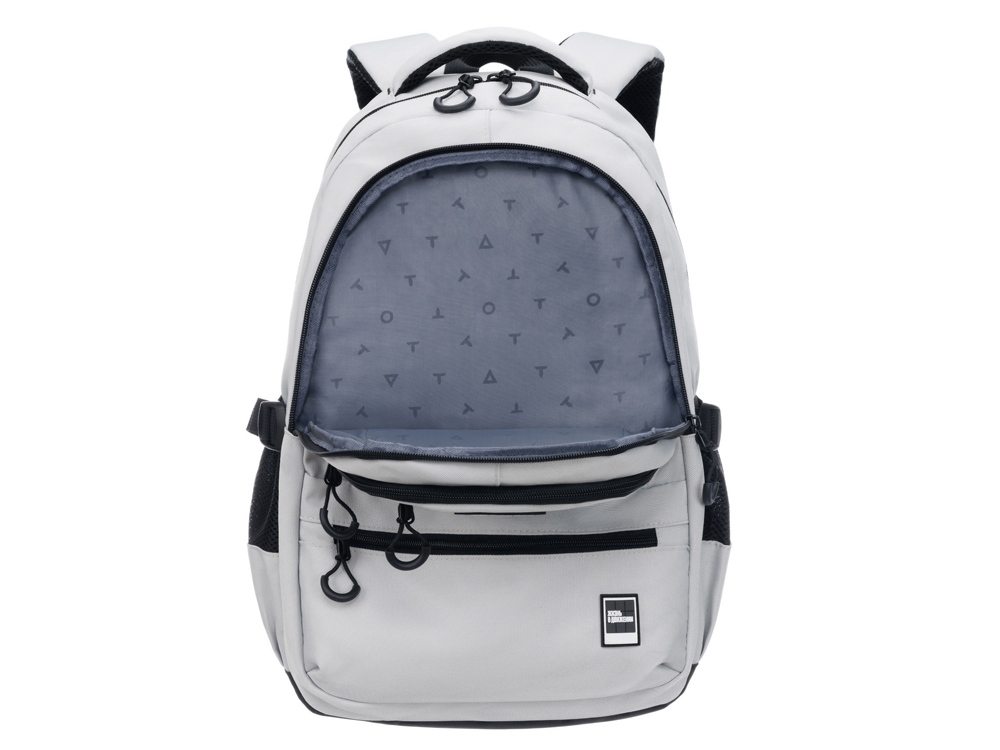 Рюкзак TORBER CLASS X, молочный, 46 х 32 х 13 см + Мешок для сменной обуви в подарок! — изображение 6