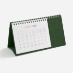 Календарь настольный Brand, зеленый