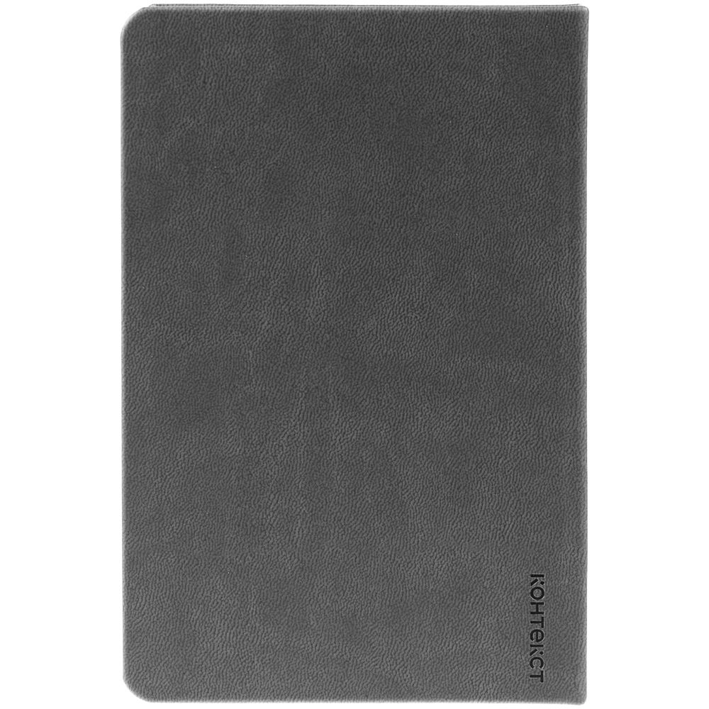 Ежедневник Base Mini, недатированный, темно-серый — изображение 4