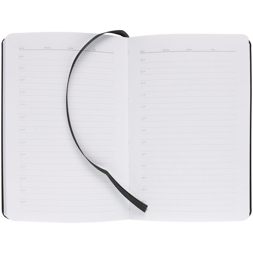 Ежедневник Base Mini, недатированный, черный — изображение 6