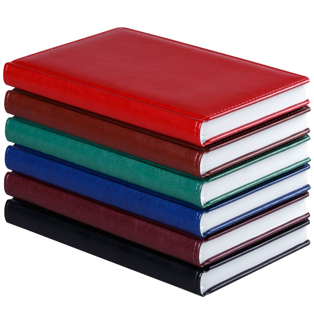 Ежедневник Nebraska, недатированный, бордовый — изображение 5