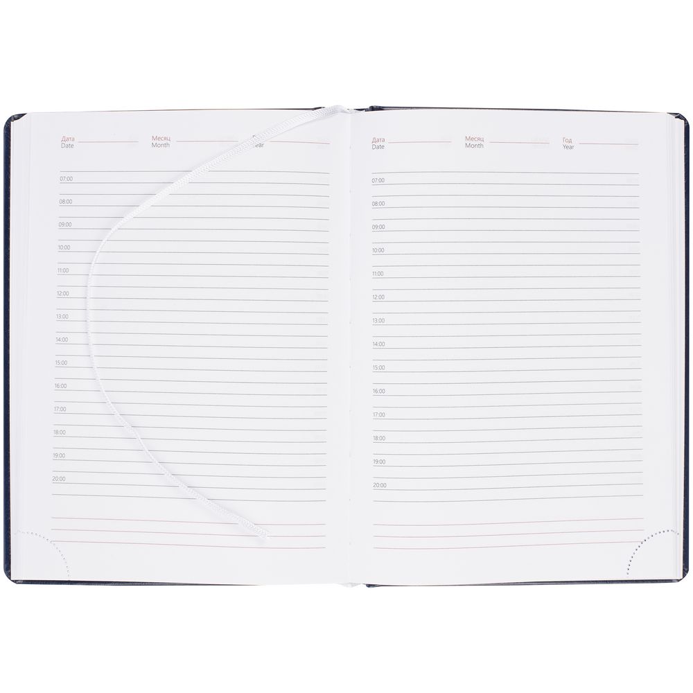 Ежедневник Nebraska, недатированный, синий — изображение 7