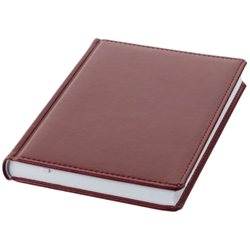 Ежедневник Nebraska, недатированный, бордовый — изображение 2