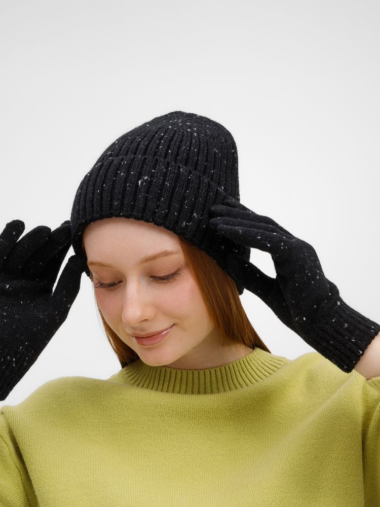 Шапка Spotti, черная — изображение 6