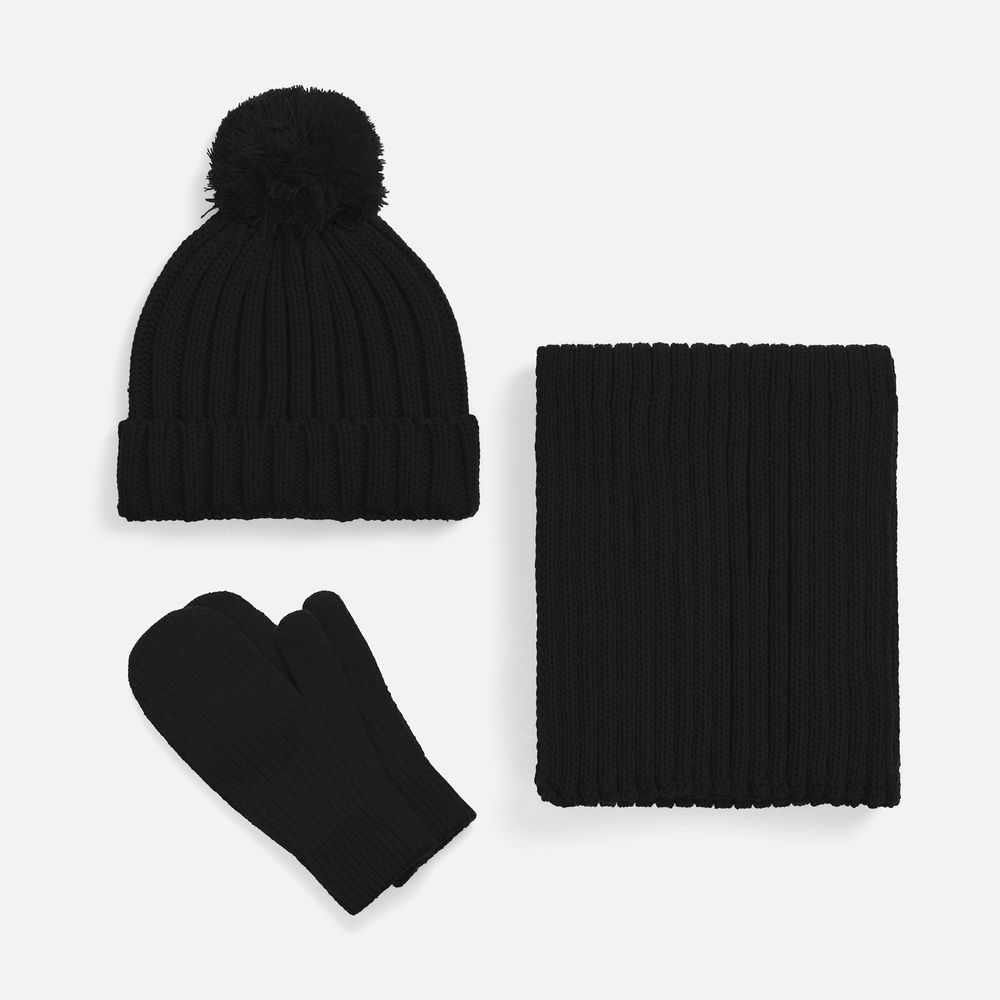 Варежки HappyGo, черные — изображение 4