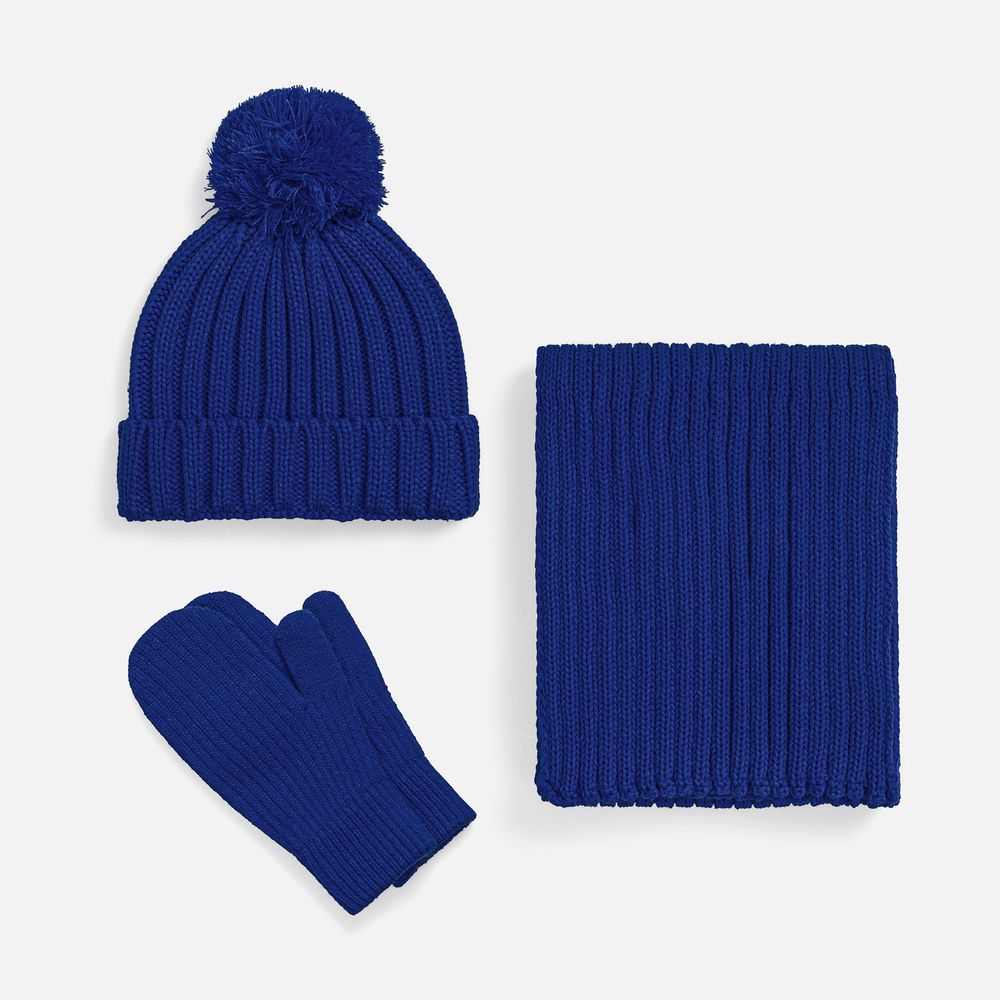 Варежки HappyGo, синие — изображение 4