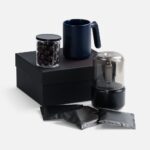 Набор «Микроклимат», черный с синим