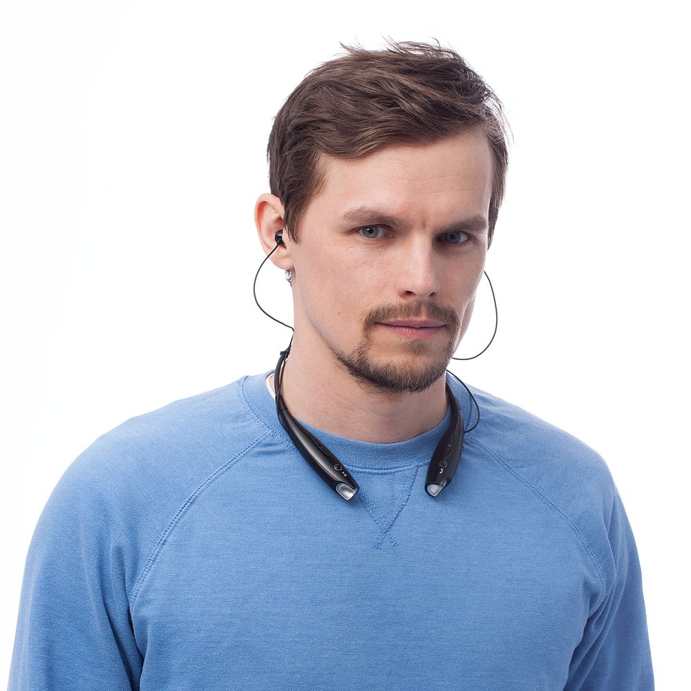 Bluetooth наушники stereoBand, ver.2, черные — изображение 5