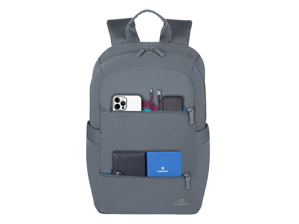 RIVACASE 8264 dark grey рюкзак для ноутбука 13,3-14 / 6 — изображение 3