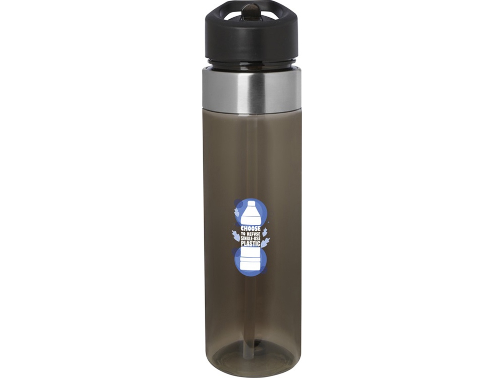 Dylan 650 мл Tritan бутылка с крышкой-носиком - Серый — изображение 3