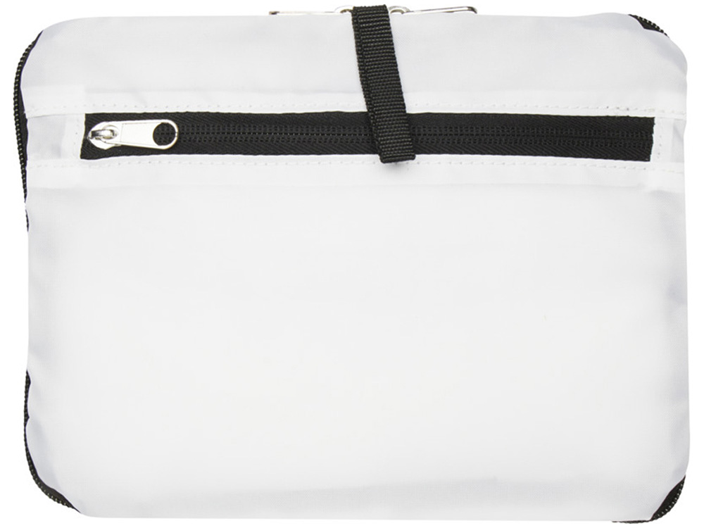 Складной рюкзак EcoFold объемом 15 л из переработанного ПЭТ-пластика - Белый — изображение 2