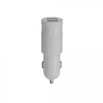 PS4222 W00 автомобильное ЗУ 2,4A / 2USB, без кабеля, белый