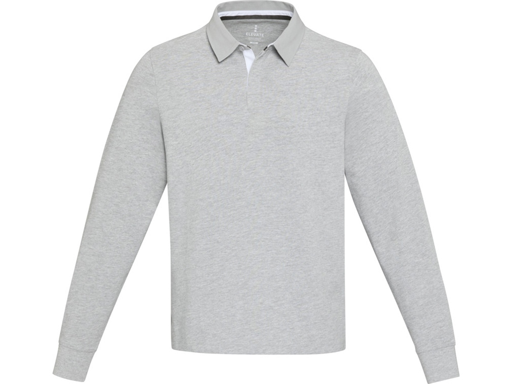 Clyde толстовка-поло унисекс для регби - Серый яркий — изображение 2