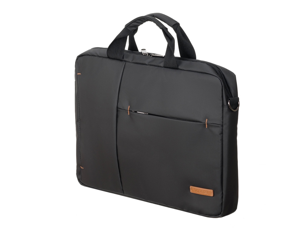 Сумка для ноутбука TORBER VECTOR 14.1'', черный, нейлон, 38 х 5 х 26 см, 5л — изображение 2