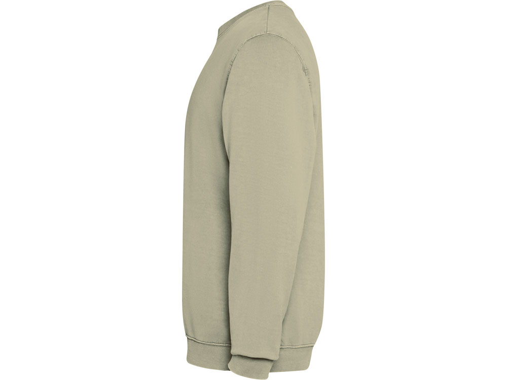 Свитшот Jaya унисекс, светлый хаки выстиранный — изображение 3