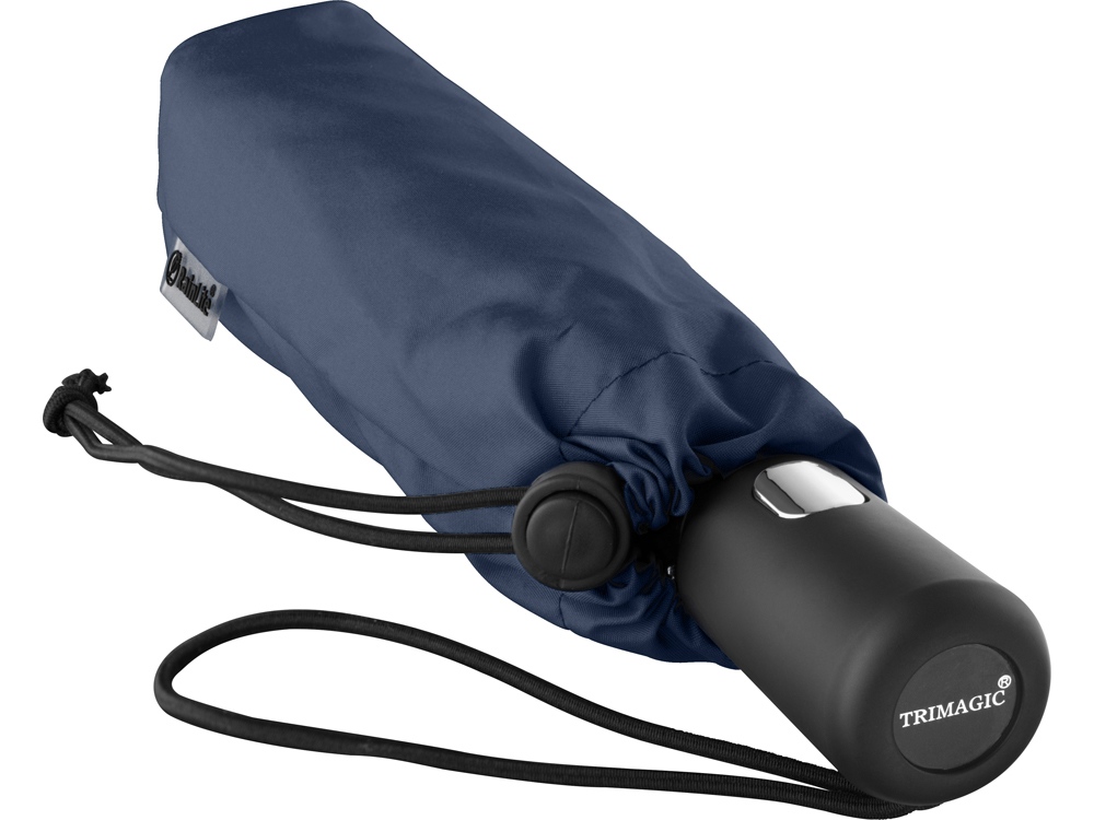 Зонт складной 5470 Trimagic полуавтомат, красный — изображение 2