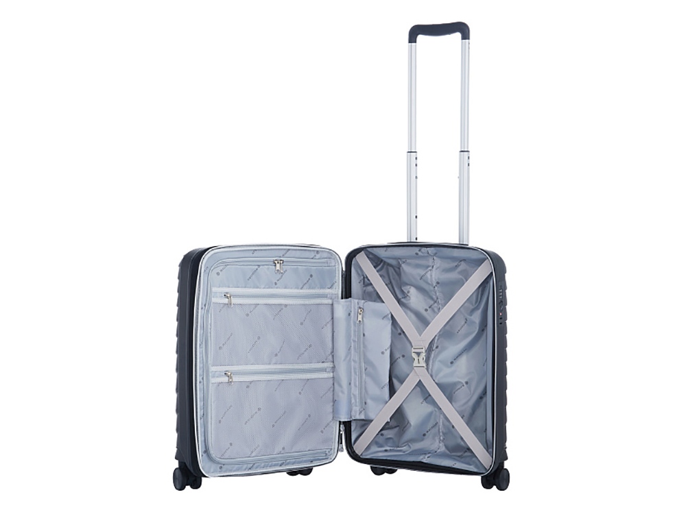 Чемодан 4-х колесный, Magellan, VICTORIA, 46л, черный — изображение 4