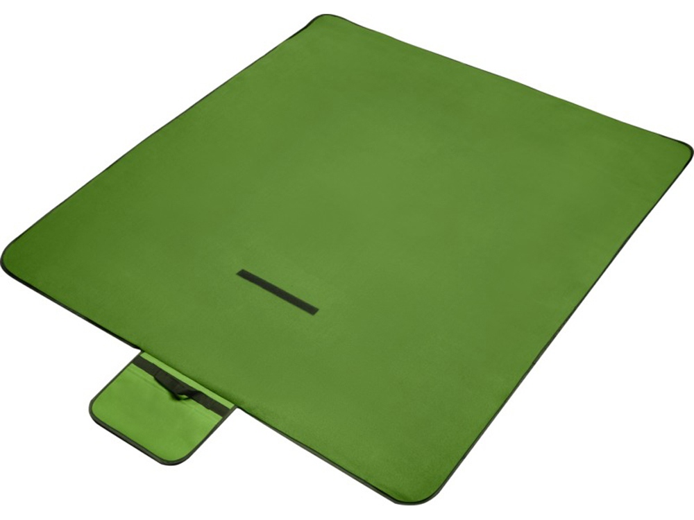 Покрывало для пикника Salvie из переработанной пластмассы пластика, зеленый — изображение 4