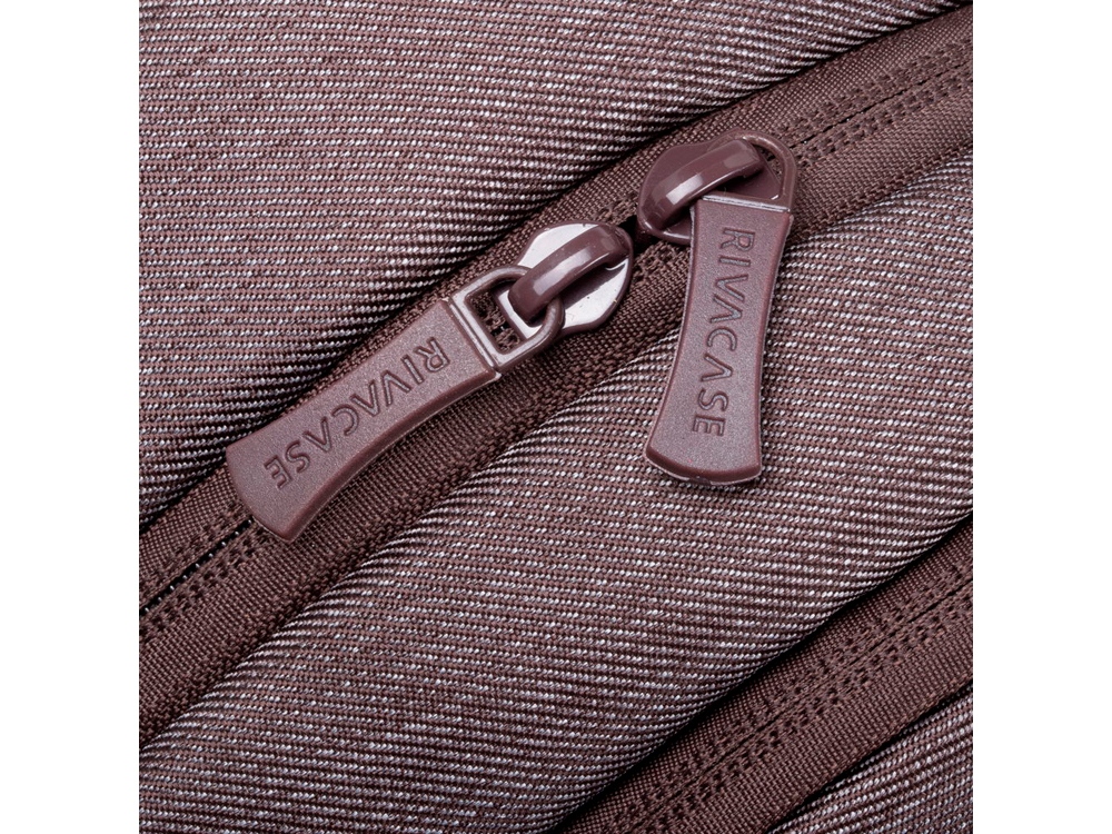 RIVACASE 7761 mocha рюкзак для ноутбука 15.6 / 6 — изображение 16