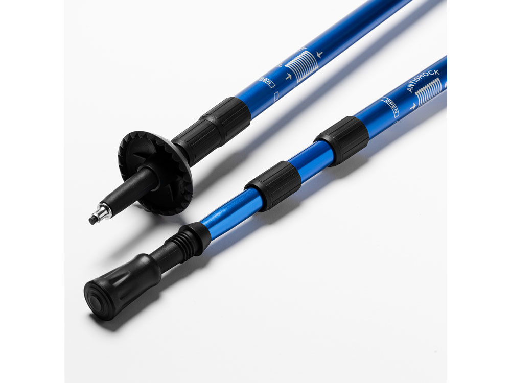 Набор складных треккинговых палок VULCAN, королевский синий — изображение 3