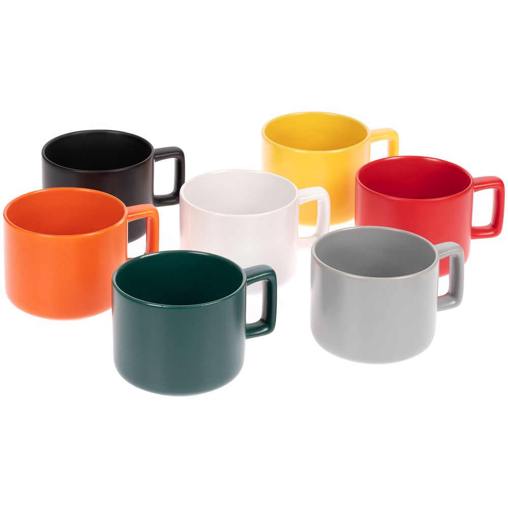 Чашка Jumbo, ver.2, матовая, желтая — изображение 5