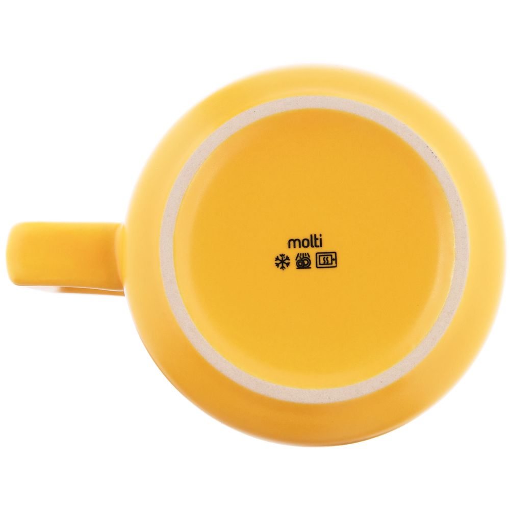 Чашка Jumbo, ver.2, матовая, желтая — изображение 3