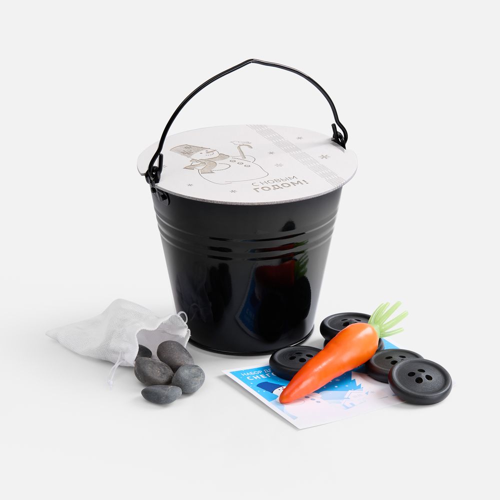 Набор для лепки снеговика «Все по-взрослому», без шарфа