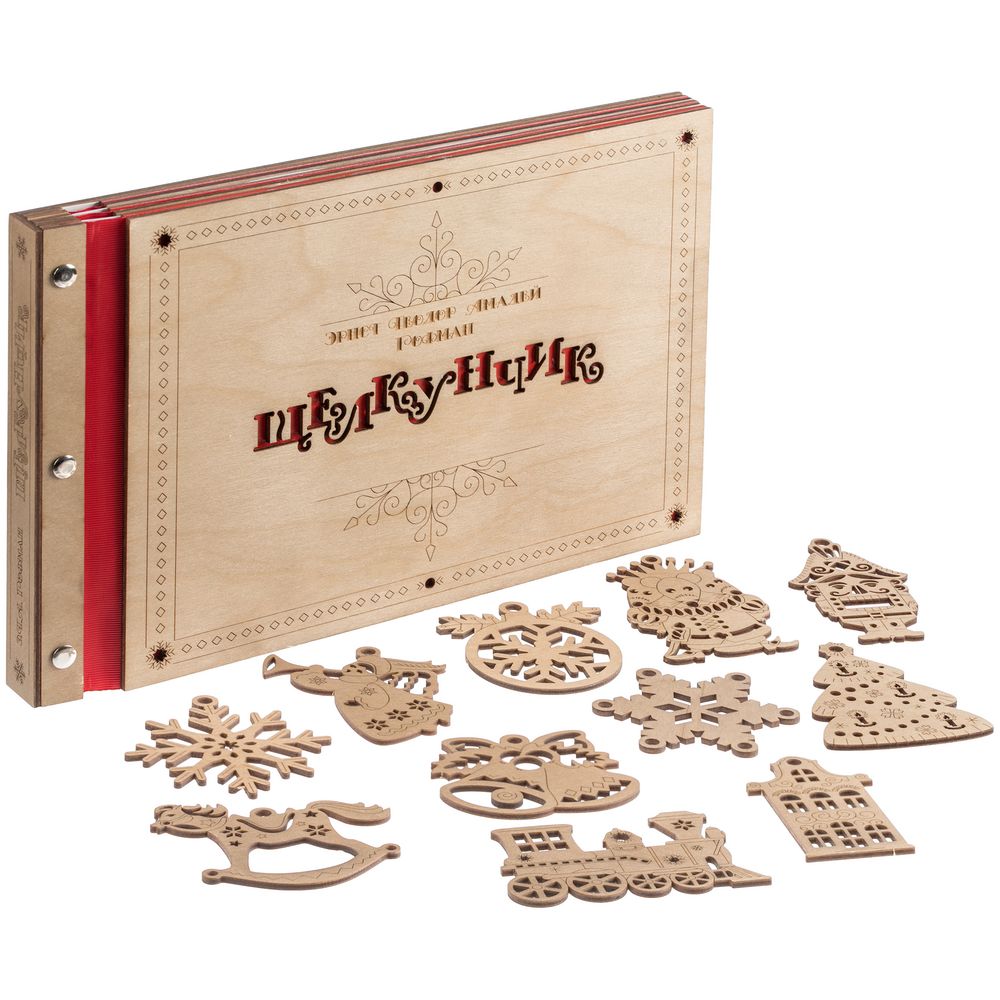 Новогодняя книга «Щелкунчик» с подвесками — изображение 2