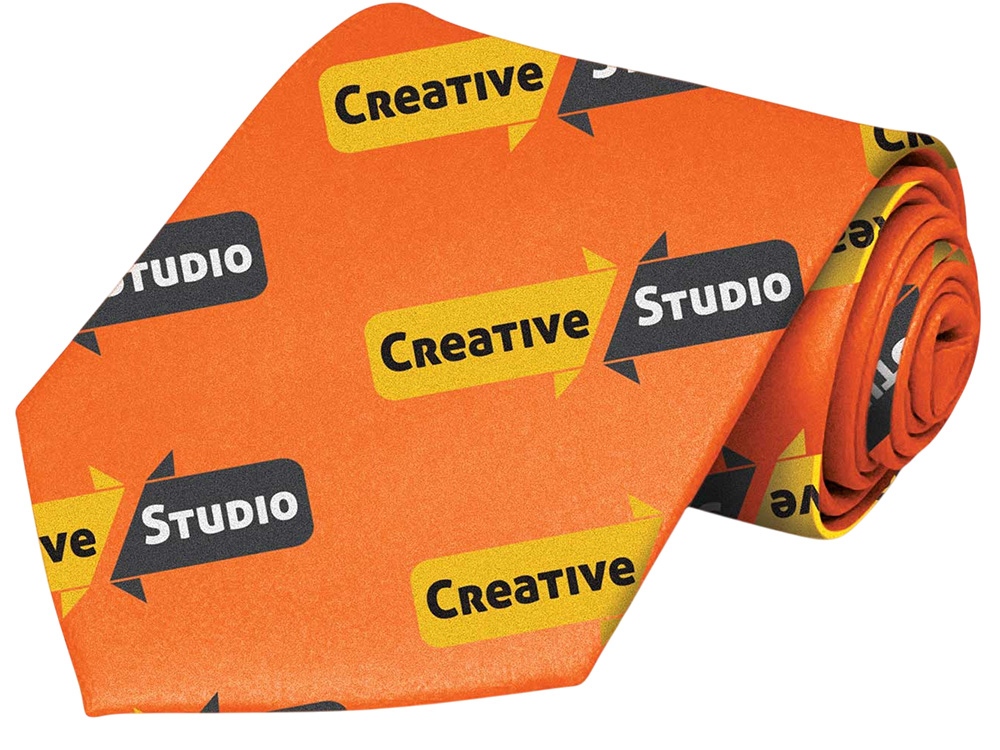 Галстук с возможностью полноцветной печати — изображение 5