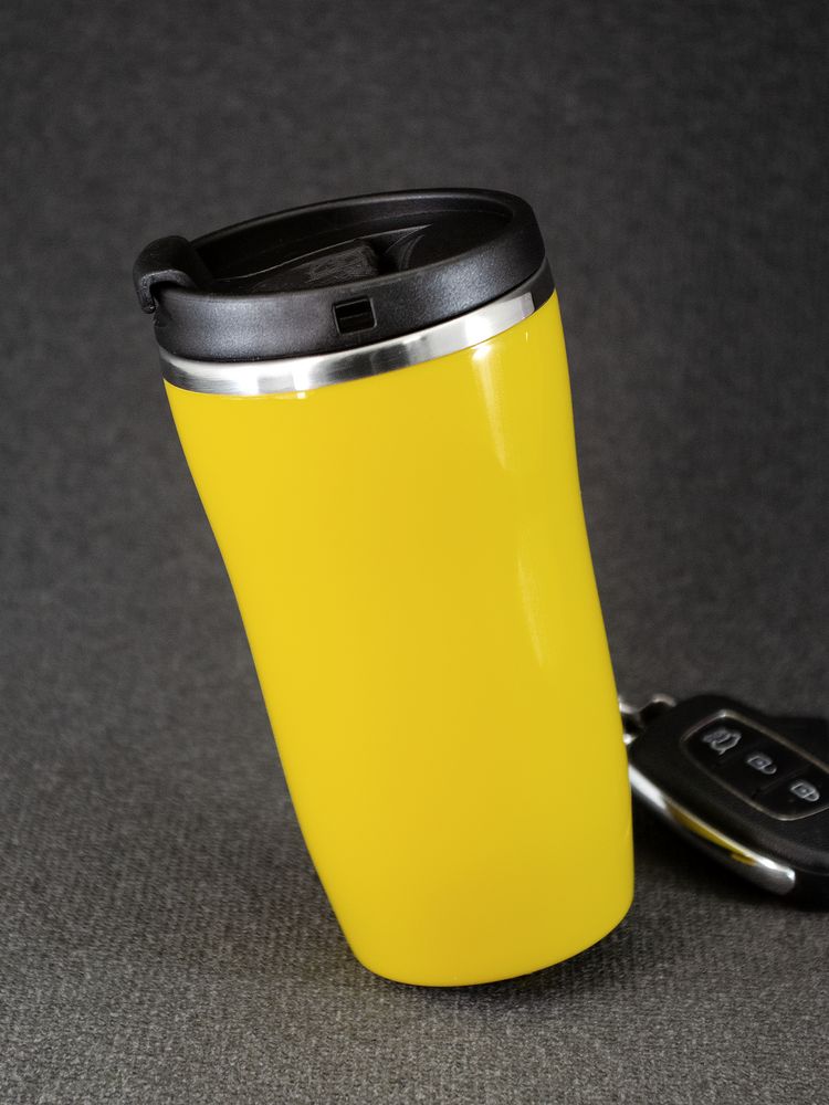 Термостакан Underway, желтый — изображение 4