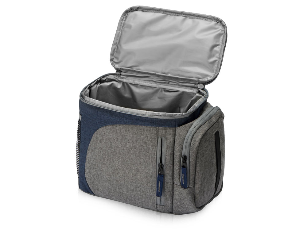 Сумка-холодильник Festival, серый/синий — изображение 3