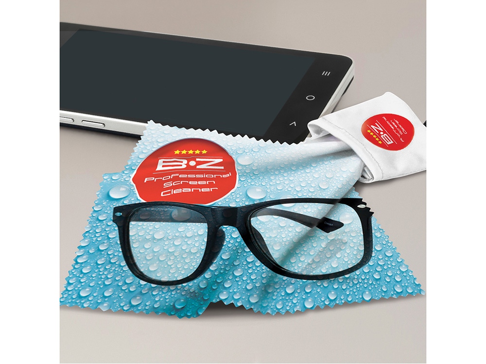 Очищающая салфетка в чехле с возможностью полноцветной печати — изображение 4